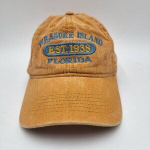 Treasure Island Florida Est.1938 Vintage Style Hat Cap Strapback Mens
